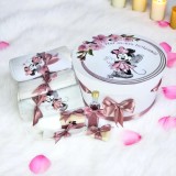 Cumpara ieftin Trusou Botez cu 8 Piese Imprimat, Minnie Mouse, Culoare Roz Pudra - BAB102