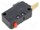 Micro&icirc;ntrerupător OMRON SPST-NC 16A/250VAC SNAP ACTION fără manetă