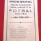 Program fotbal-editat de SOIMII SIBIU (retur camp div B 1980-1981 seria a II a)
