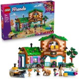 LEGO&reg; Friends - Ferma si grajd pentru ponei 42654, 727 piese