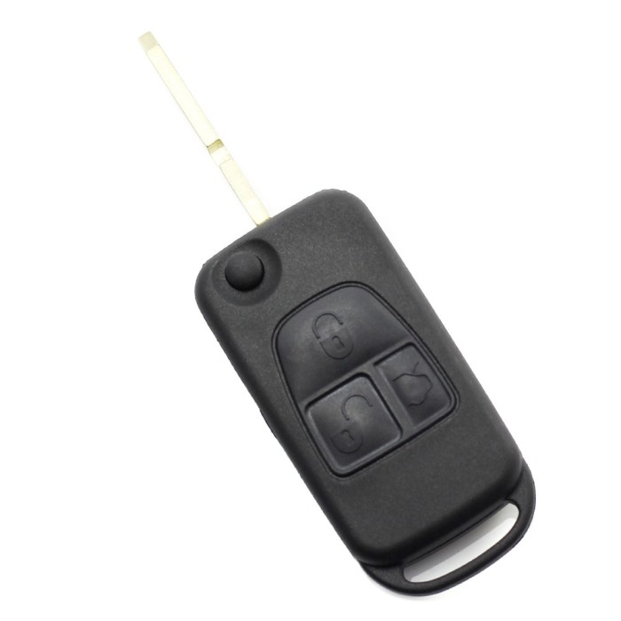 Mercedes Benz - Carcasa tip cheie briceag cu 3 butoane, lama 4 &quot;piste&quot; Best CarHome