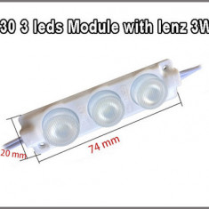 Modul LED 3 SMD 3W 24V ALB COD: 7520-3LED-3030