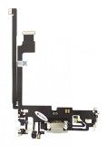 Flex Incarcare iPhone 12 Pro Max, Silver, Mufa Dock, Banda Flex, Inlocuire