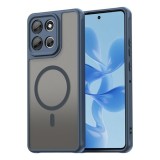 Husa pentru Motorola Moto G86, Matte, compatibila cu MagSafe, Protectie 360, Anti-Soc, Albastru
