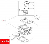 Set motor original Aprilia RS4 125 Euro 3 (11-16) 4T LC 125cc