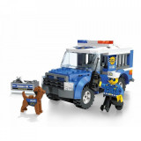 Cumpara ieftin Blocki My Police, Jeep-&icirc;nchisoare politie, 127 piese, 7-10 ani, Oem