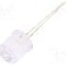Dioda LED 5mm, alb cald, convex, 2.9...3.6V, OPTOSUPPLY - OSM5DK5201A