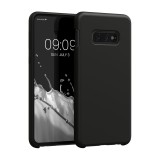 Husa kwmobile pentru Samsung Galaxy S10e, Silicon, Negru, 47944.47, Carcasa