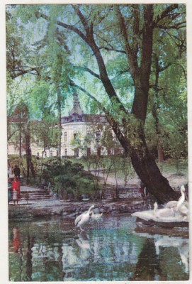bnk cp Bucuresti - Vedere din Gradina Cismigiu - circulata foto