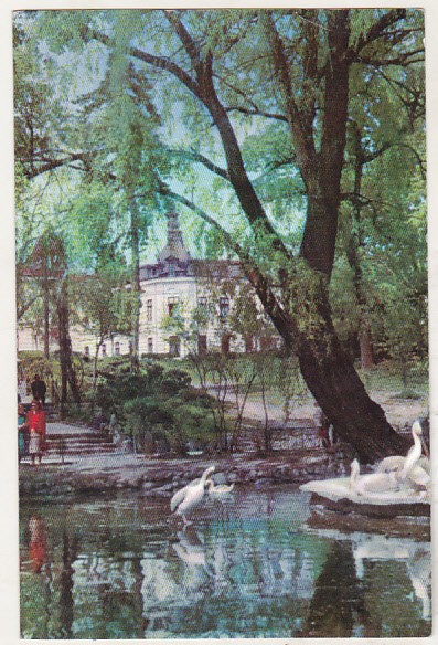 bnk cp Bucuresti - Vedere din Gradina Cismigiu - circulata