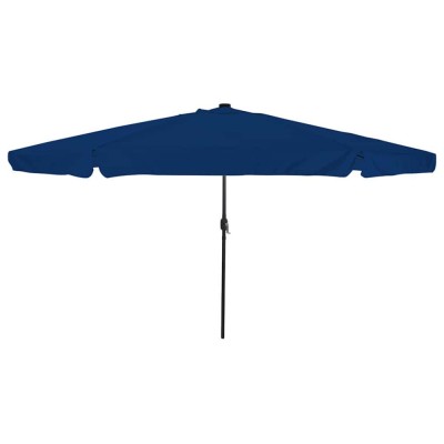 vidaXL Parasol de Grădină Albastru și Negru 395 x 395 x 245 cm 42003651 foto