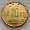 P1. Peru 10 centimos 1998 UNC **