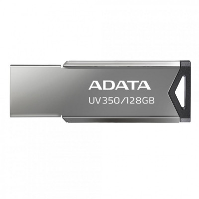 Usb flash drive adata 128gb uv350 usb3.2 silver foto