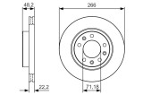 BOSCH 0 986 479 C34 Disc frana