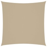 Cumpara ieftin Parasolar, bej, 7x7 m, tesatura oxford, patrat
