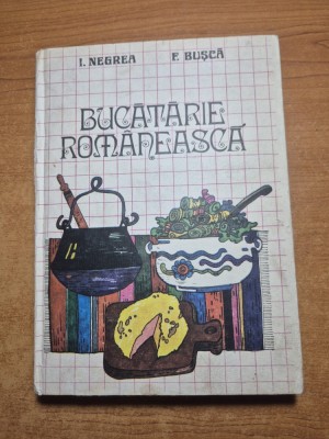 carte de bucate - bucatarie romaneasca - din anul 1985 - 300 de pagini foto
