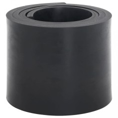 vidaXL Margine de cauciuc pentru plug de zapada negru 180x15x1 cm foto