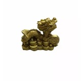 Dragon din Rasina cu Simbol Yin si Yang 9x7 cm - FS514, Inovius