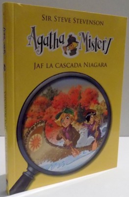 AGATHA MISTERY , JAF LA CASCADA NIAGARA de SIR STEVE STEVENSON , ILUSTRATII de STEFANO TURCONI , 2014 foto