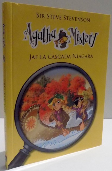 AGATHA MISTERY , JAF LA CASCADA NIAGARA de SIR STEVE STEVENSON , ILUSTRATII de STEFANO TURCONI , 2014