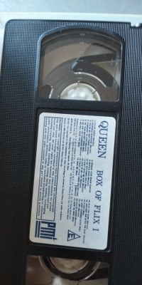Box set VHS Queen...RAR de colectie ..doua casete VHS.Stare buna foto