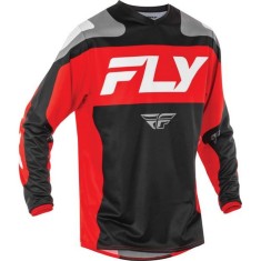 Tricou cross/atv Fly Racing F16 negru/rosu marime S