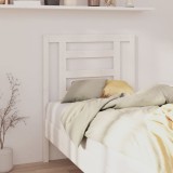 VidaXL Tăblie de pat, alb, 81x4x100 cm, lemn masiv de pin