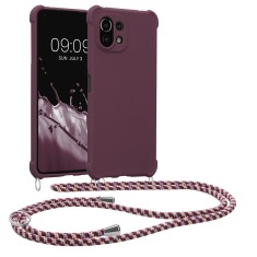 Husa Kwmobile pentru Xiaomi Mi 11 Lite 5G/11 Lite 5G NE, Silicon, Violet, 55902.187 foto