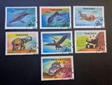 Tanzania (1994) - Serie completă "Animale pe Cale de Dispariție" (Obliterat / Ștampilat Dar Es Salaam) VRT1