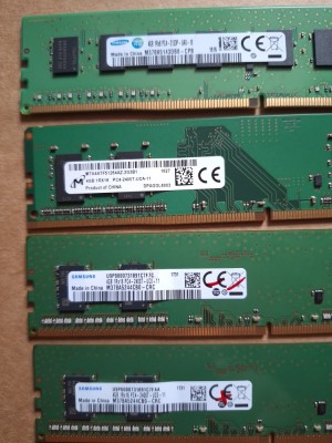 Memorii Calculator SAMSUNG , MICRON , SK HYNIX 4GB DDR4 21333 MHz ,2400 MHZ foto