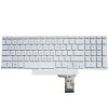 Tastatura Laptop Gaming, HP, Victus 16-R, 16T-R, TPN-C169, iluminata, alba, layout US