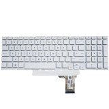 Tastatura Laptop Gaming, HP, Victus 16-R, 16T-R, TPN-C169, iluminata, alba, layout US