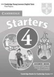 Cambridge Young Learners English Tests Starters 4 Answer Booklet | Cambridge Esol, Cambridge University Press