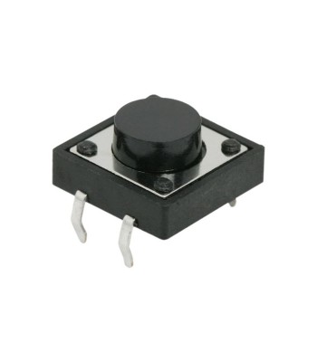 Buton microinterupator 1 circuit 0.05A-12VDC OFF-ON buton 3 mm fara retinere 09040 foto