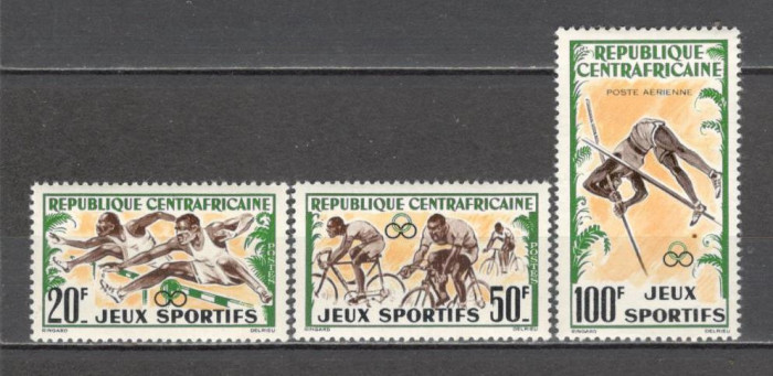 R.Centrafricana.1962 Jocuri sportive africane DC.62
