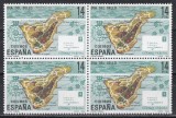 Spania 1982 - Ziua timbrului, Bloc de 4, MNH, Nestampilat