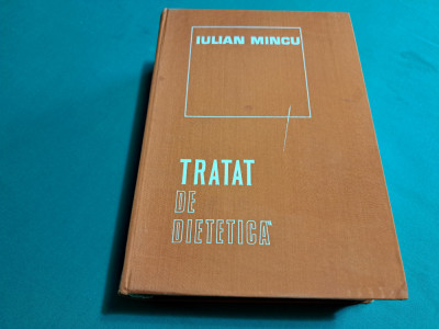 TRATAT DE DIETETICĂ / IULIAN MINCU/ 1974 * foto