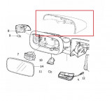 Carcasa oglinda exterioara Volvo S40/V50 (Ms/Mw), 10.2003-04.2007, C70 (M), 2006-2007, partea Dreapta, carcasa grunduita, Aftermarket, Rapid