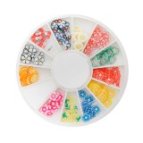 Decor pentru unghii, fimo, diferite forme 02