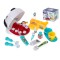 Set de joaca pentru copii Caine la dentist, include periuta, pasta de dinti, medicamente si instrumente medicale