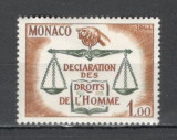 Monaco.1964 15 ani Declaratia drepturilor omului SM.445, Nestampilat