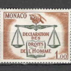 Monaco.1964 15 ani Declaratia drepturilor omului SM.445