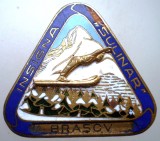 I.094 INSIGNA SPORT ROMANIA SULINAR POIANA BRASOV SKI SCHI