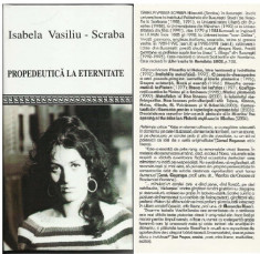 Isabela Vasiliu-Scraba, Propedeutica la eternitate foto