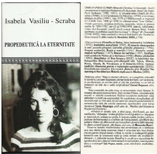 Isabela Vasiliu-Scraba, Propedeurică la eternitate