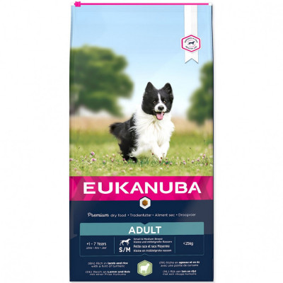 EUKANUBA ADULT Small &amp;amp;amp; Medium Lamb - 12 kg foto