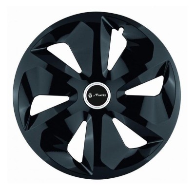 Set 4 capace roti pentru Matiz, model Roco Black foto