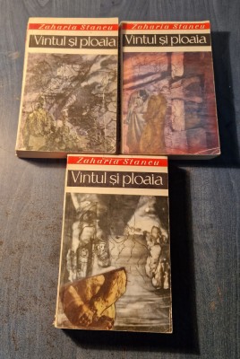 Vintul si ploaia 3 volume Zaharia Stancu foto