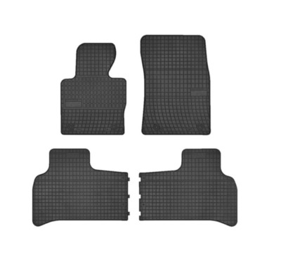 Set covorase auto din cauciuc pentru Land Rover Range Rover Vogue 2002-2012, presuri RapidAuto, Negru AutoDrive ProParts foto