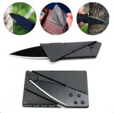 Cutit multifunctional pliabil tip card credit lungime totala 14.5 cm negru